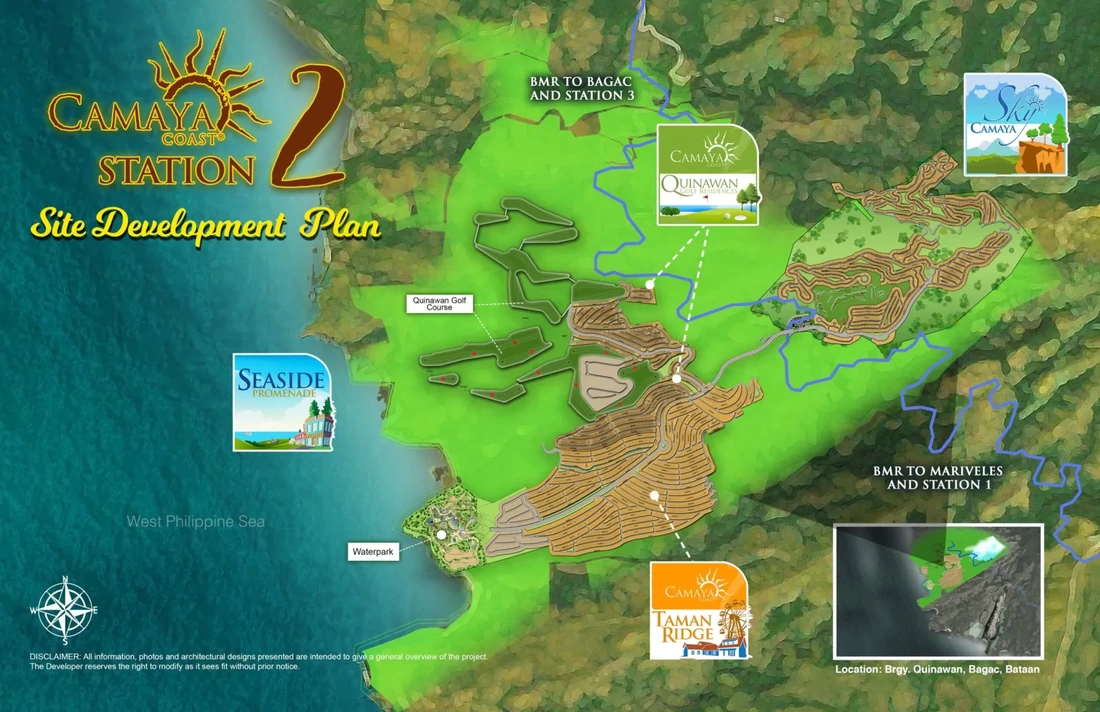 Camaya Coast - site development plan station2