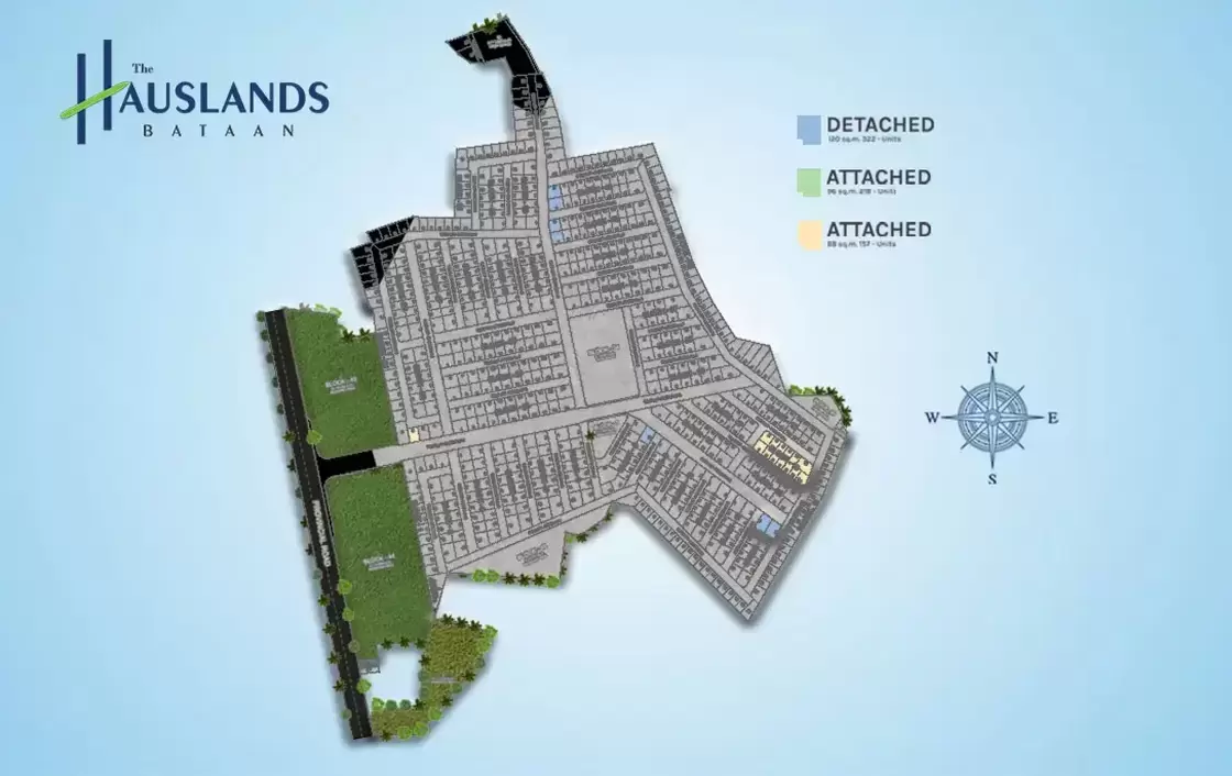 The Hauslands Bataan - site development plan